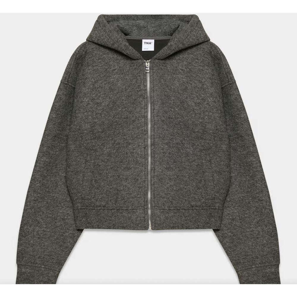 Aritzia TNA Champ Bomber Zip up Hoodie